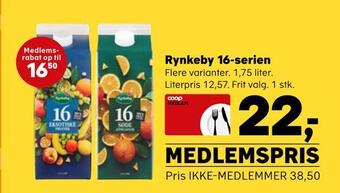 SuperBrugsen Rynkeby 16-serien tilbud