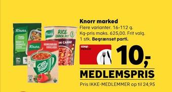 SuperBrugsen Knorr marked tilbud