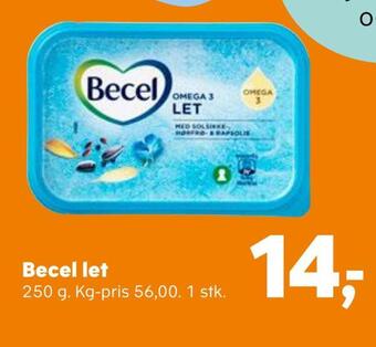 SuperBrugsen Becel let tilbud
