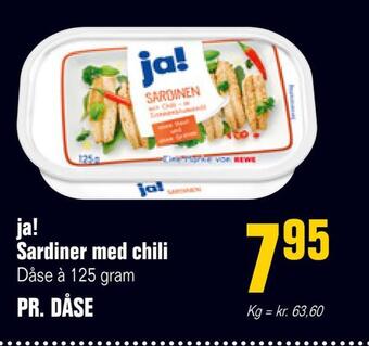 Ja! sardiner med chili