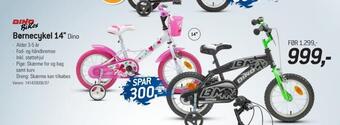 Thansen Børnecykel 14 tilbud