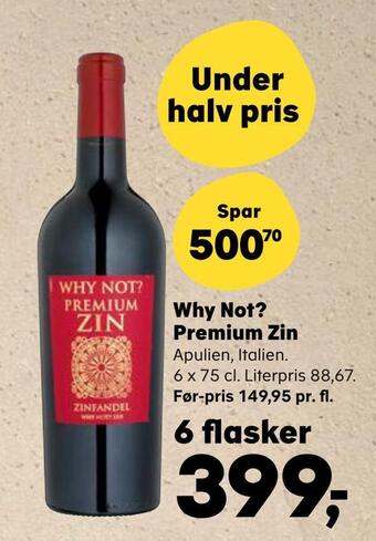 SuperBrugsen Why not? premium zin tilbud