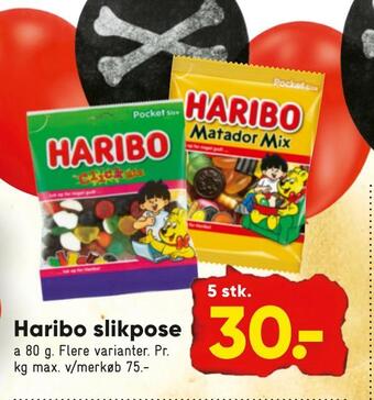 Bilka Haribo slikpose tilbud