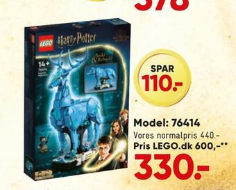 Bilka Spar 25% på lego æsker tilbud