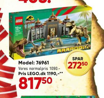 Bilka Spar 25% på lego æsker tilbud