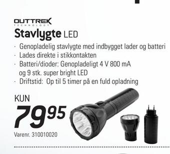 Thansen Stavlygte tilbud