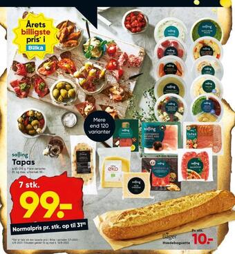 Bilka Tapas tilbud