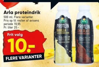 Bilka Arla proteindrik tilbud
