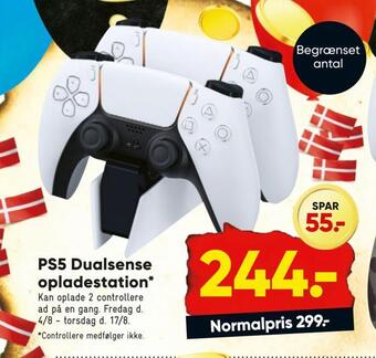 Bilka Ps5 dualsense opladestation tilbud