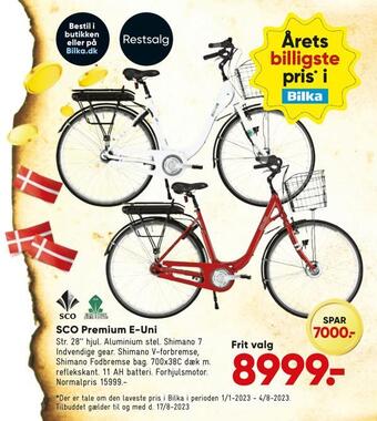 Bilka Sco premium e-uni tilbud