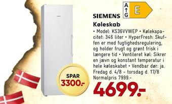 Bilka Køleskab tilbud