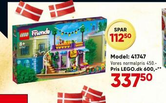 Bilka Spar 25% på lego æsker tilbud