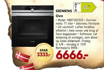 Bilka Ovn tilbud