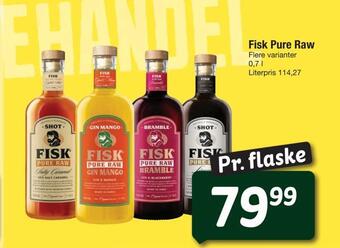Fakta Tyskland Fisk pure raw tilbud