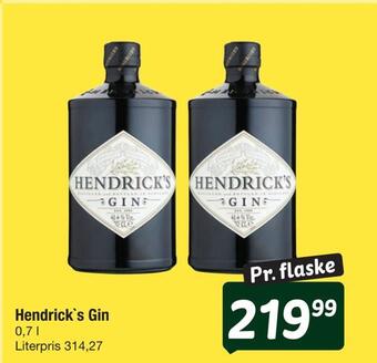 Fakta Tyskland Hendrick's gin tilbud