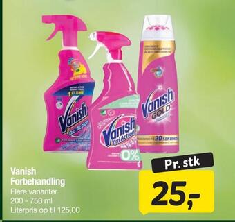 Fakta Tyskland Vanish forbehandling tilbud