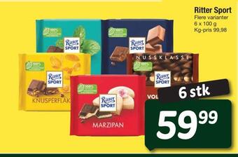 Fakta Tyskland Ritter sport tilbud