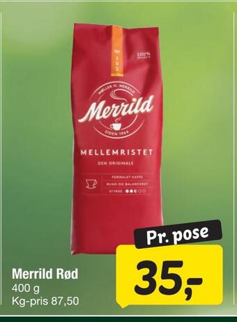 Fakta Tyskland Merrild rød tilbud
