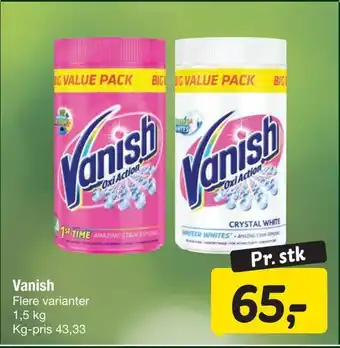 Fakta Tyskland Vanish tilbud