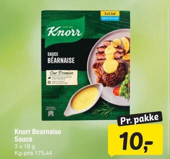 Fakta Tyskland Knorr bearnaise sauce tilbud
