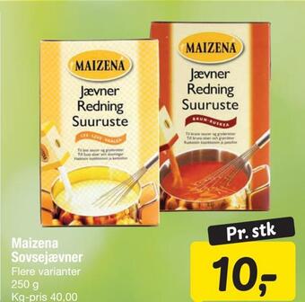 Fakta Tyskland Maizena sovsejævner tilbud