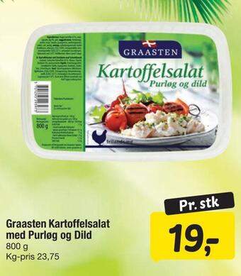 Fakta Tyskland Graasten kartoffelsalat med purløg og dild tilbud