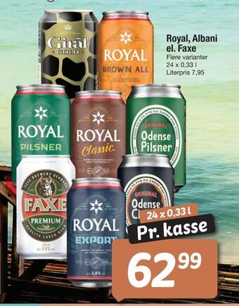 Fakta Tyskland Royal, albani el. faxe tilbud