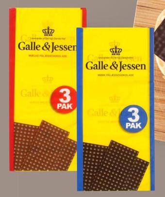 Netto Galle & jessen pålægschokolade tilbud