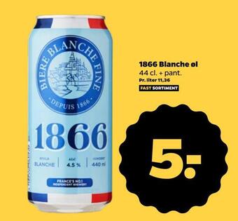Netto 1866 blanche øl tilbud