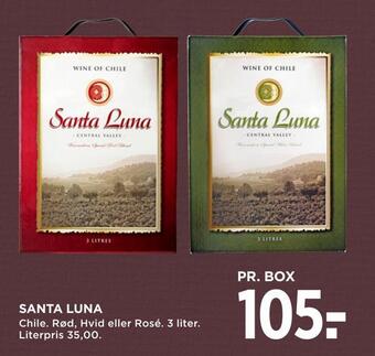 MENY Santa luna tilbud