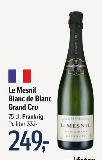 Føtex Le mesnil blanc de blanc grand cru tilbud