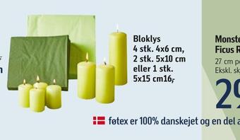 Føtex Bloklys tilbud