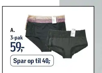 Føtex Trusser, hipster tilbud