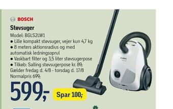 Føtex Støvsuger tilbud