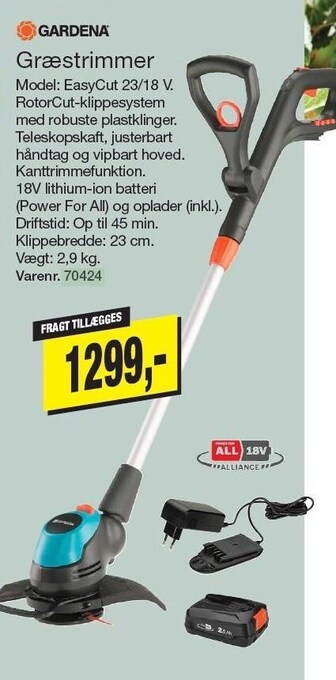 Harald Nyborg Græstrimmer tilbud
