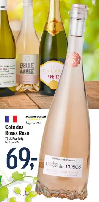 Føtex Côte des roses rosé tilbud