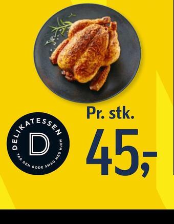 Føtex Delikatessens grillkylling tilbud