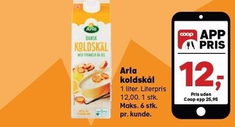 Kvickly Arla koldskål tilbud