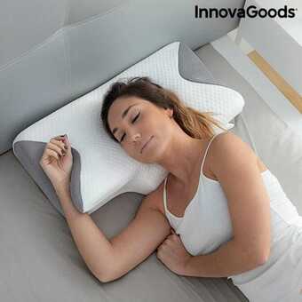 Viskoelastisk pude med ergonomisk kontur til halsen conforti innovagoods