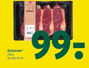 Coop 365 Coop entrecote tilbud