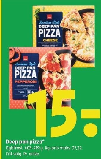 Coop 365 Deep pan pizza tilbud