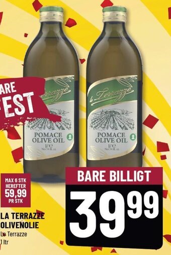 Løvbjerg LA TERRAZZE OLIVENOLIE tilbud