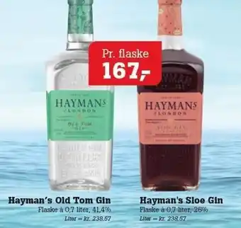 Poetzsch Padborg Hayman´s old tom eller sloe gin tilbud