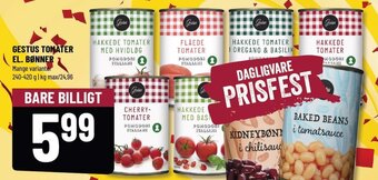 Løvbjerg GESTUS TOMATER EL. BØNNER tilbud