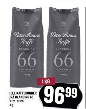 Løvbjerg HELE KAFFEBØNNER GRÅ BLANDING 66 tilbud
