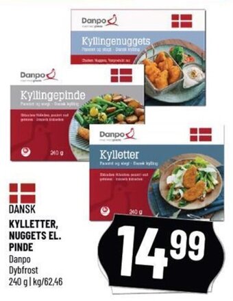 DANSK KYLLETTER, NUGGETS EL. PINDE