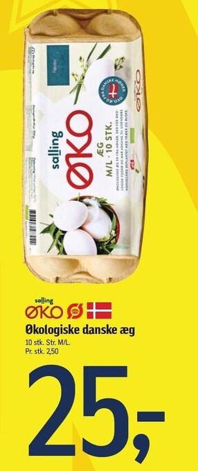 Føtex Salling øko økologiske danske æg tilbud