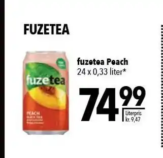 Fuze tea peach
