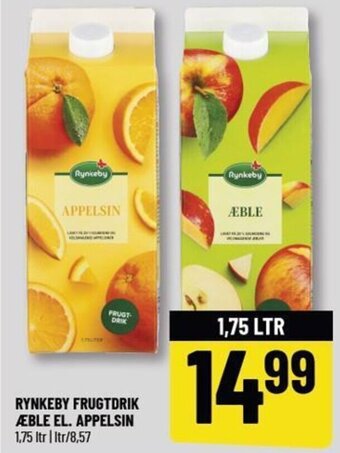 Løvbjerg RYNKEBY FRUGTDRIK ÆBLE EL. APPELSIN tilbud