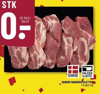 Løvbjerg DANSKE NAKKEKOTELETTER tilbud